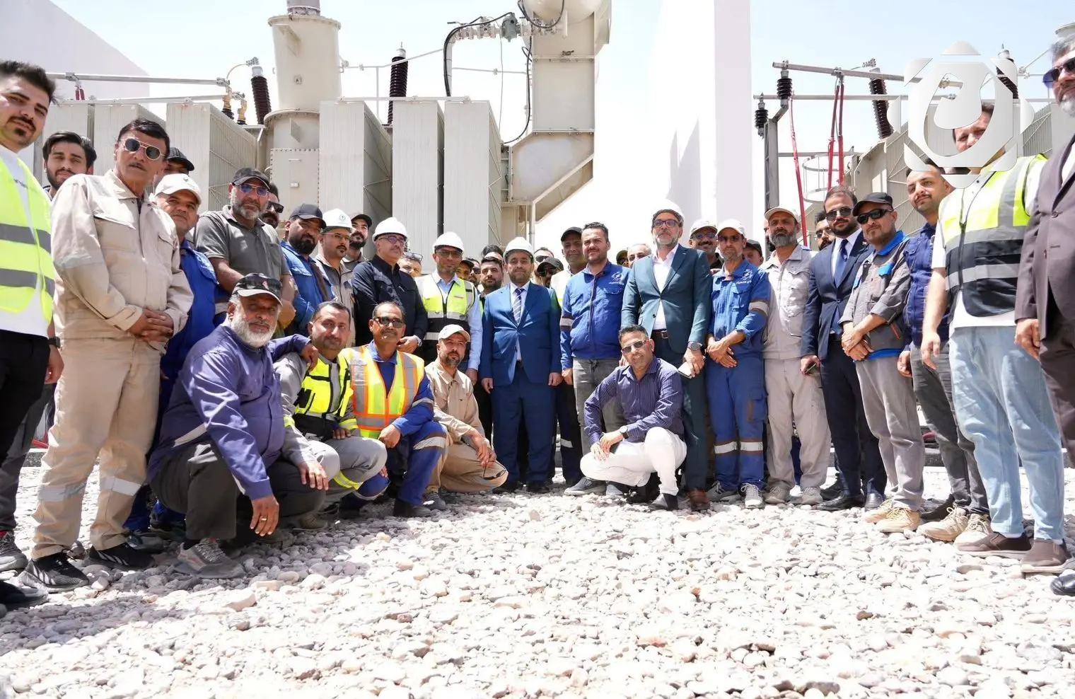 وزير الكهرباء يعلن دخول المحولة الذاتية الخامسة في محطة خور الزبير إلى الخدمة