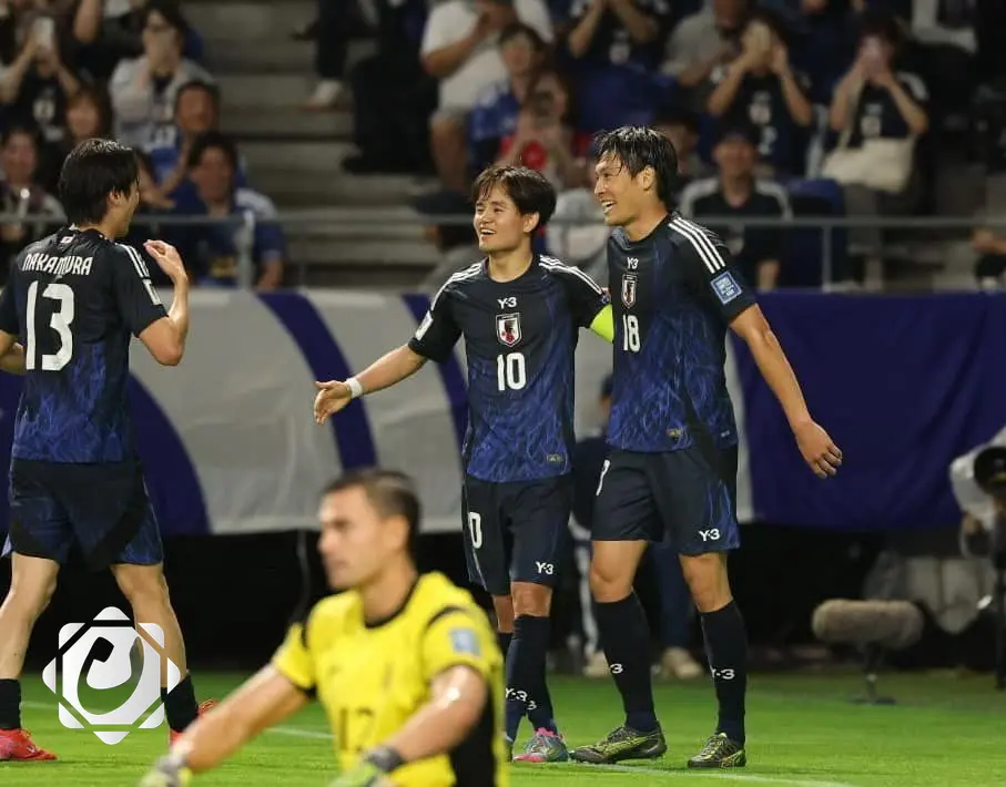 اليابان تحقق انتصاراً ساحقاً على إندونيسيا وقطر تتلقى هزيمة أمام أوزبكستان في تصفيات المونديال