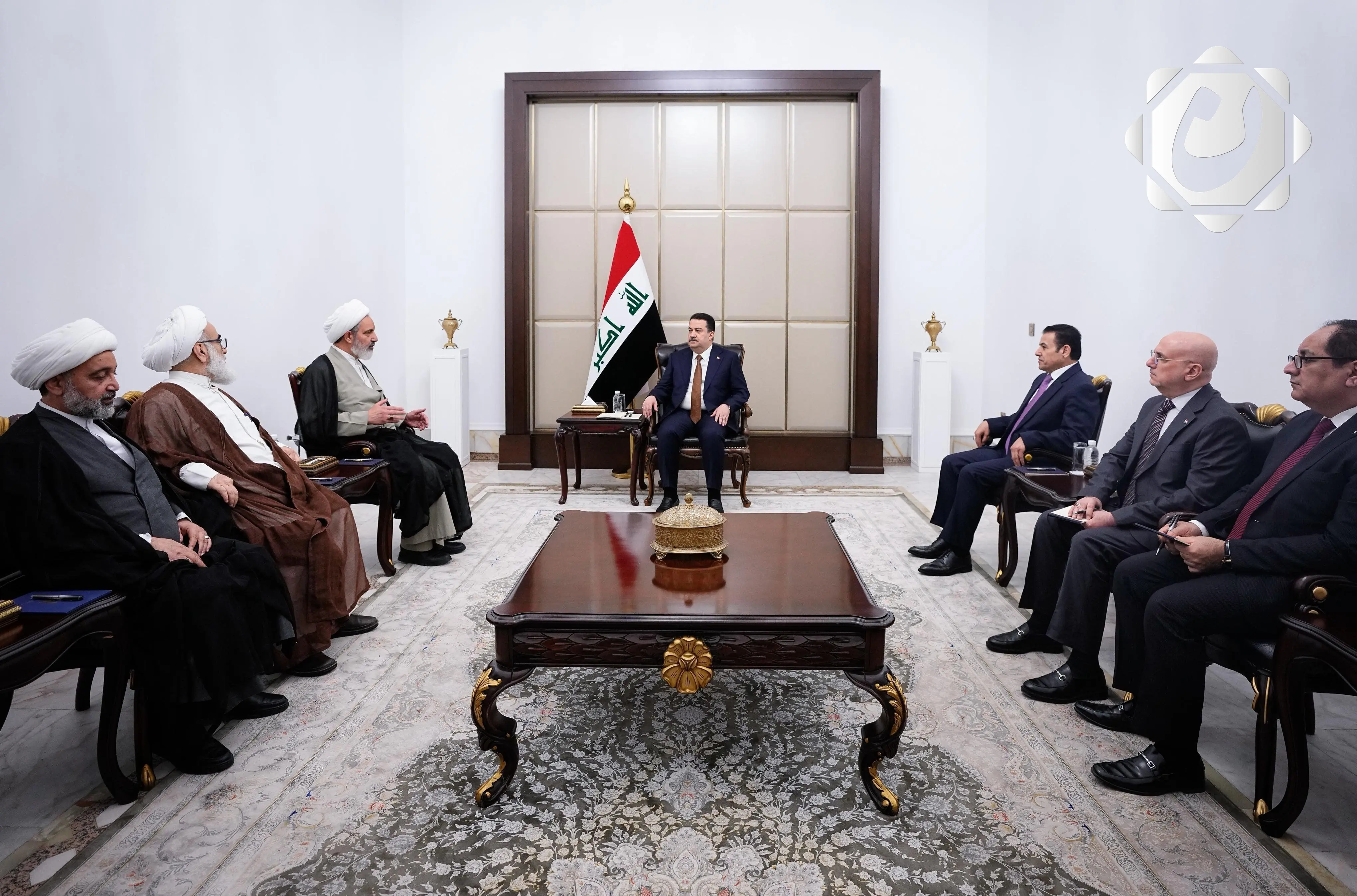 رئيس الوزراء يؤكد على أهمية استقرار سوريا للأمن الوطني العراقي