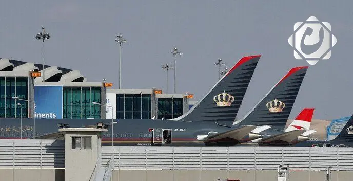 الأردن يغلق مجاله الجوي بشكل مؤقت أمام حركة الطائرات