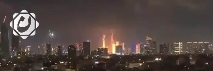 إيران تبدأ هجومًا جديدًا بالصواريخ على الأراضي المحتلة