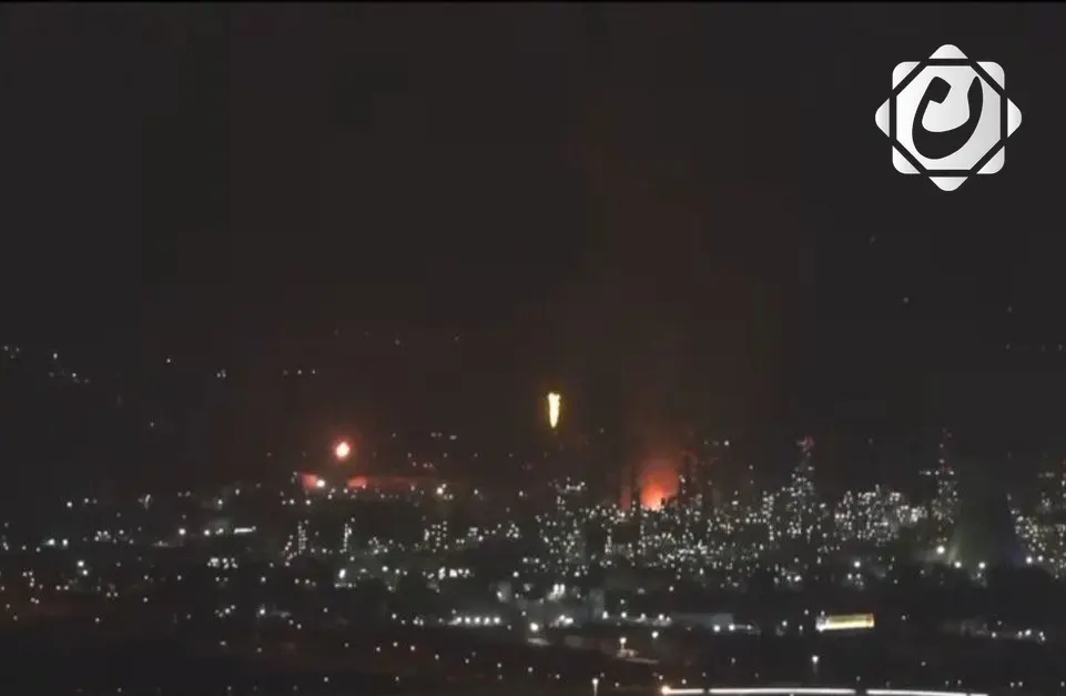 سقوط صواريخ إيرانية على حيفا والجليل في الأراضي المحتلة