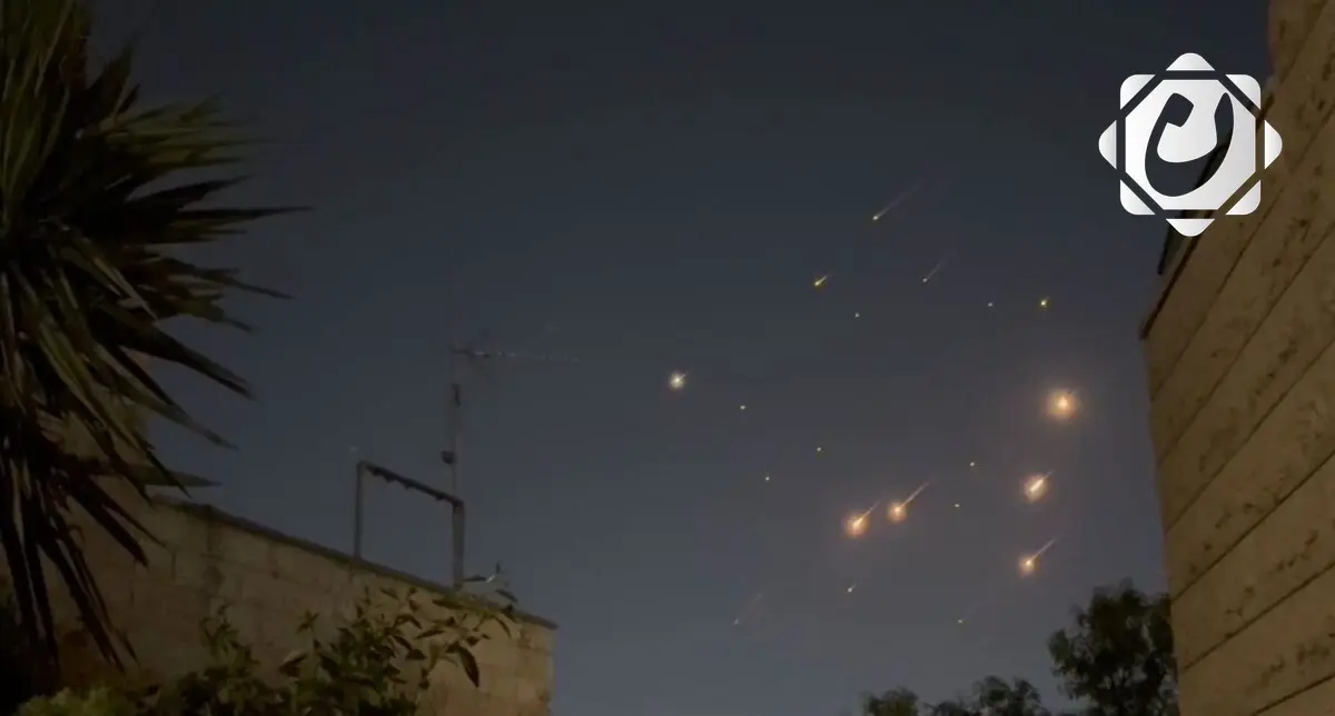 إيران تطلق صواريخ نحو الأراضي المحتلة