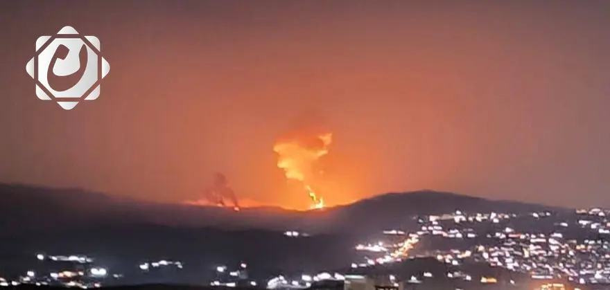 انفجار في مدينة رشت الصناعية