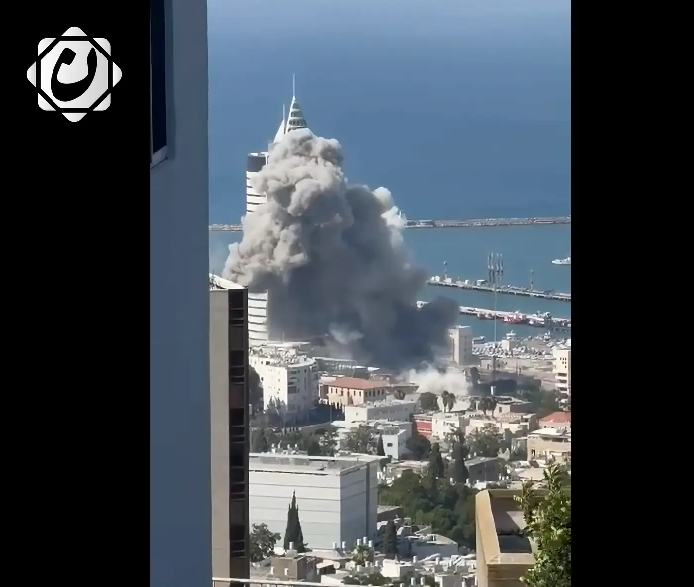 سقوط ستة صواريخ إيرانية في مواقع مختلفة بالأراضي المحتلة