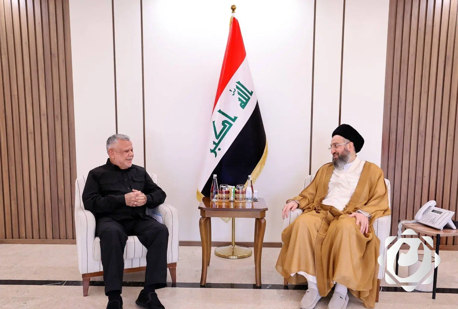 الحكيم والعامري يؤكدان دعم العراق لإيران في مواجهة العدوان الإسرائيلي