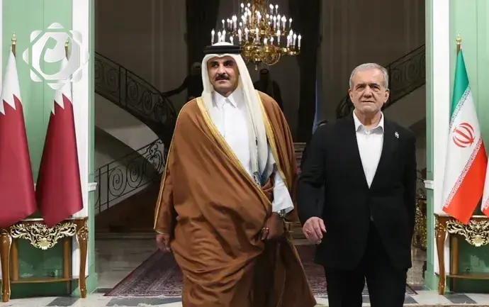 الرئيس الإيراني يؤكد لأمير قطر: استهداف قاعدة العديد لا يعني التصعيد بين طهران والدوحة