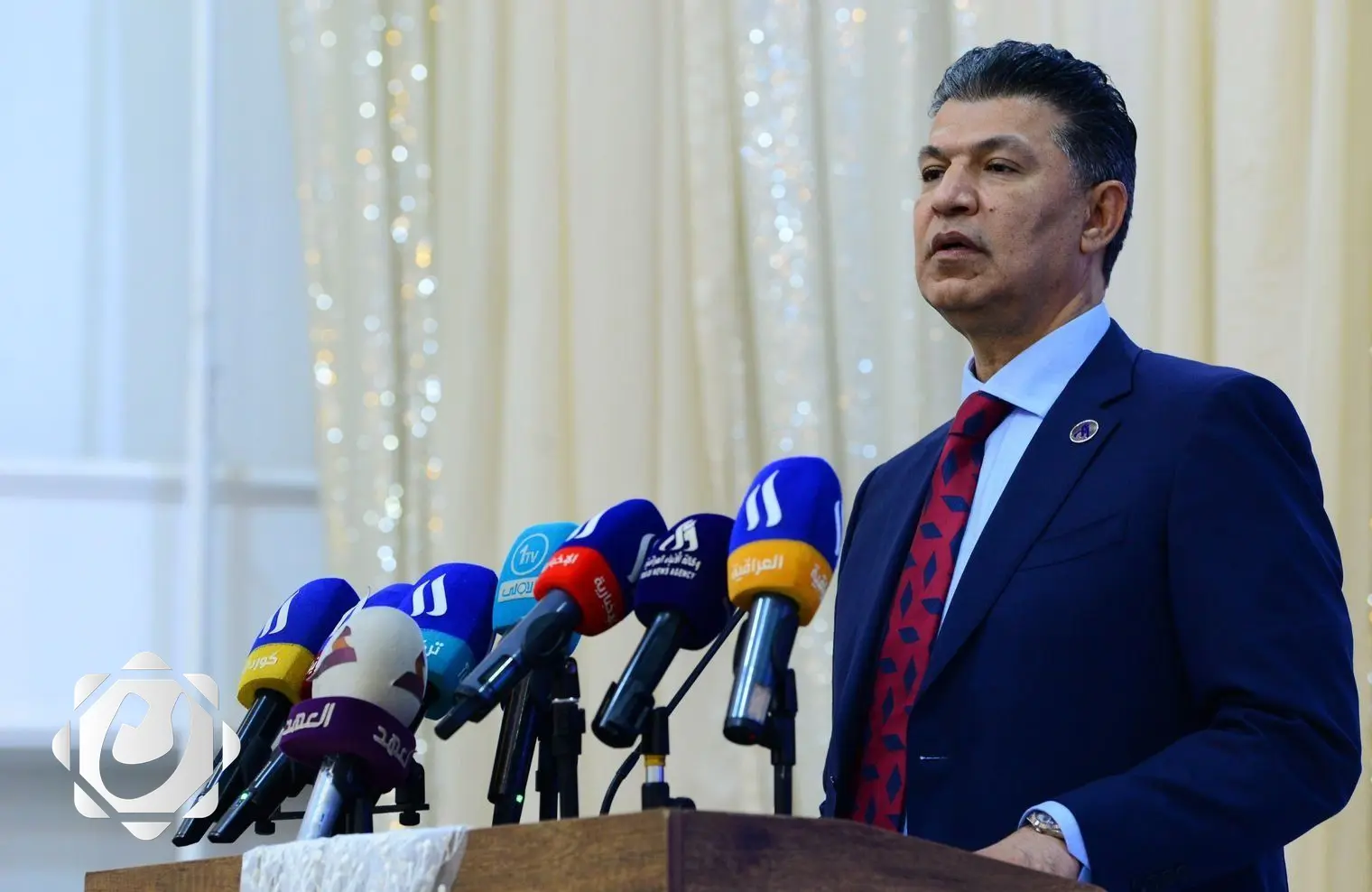 تهنئة رئيس نادي الكهرباء لكريم حمادي بمناسبة تسنّمه رئاسة شبكة الإعلام العراقي