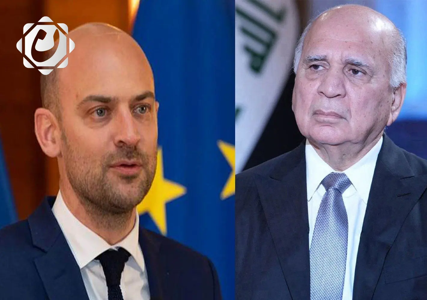 وزير الخارجية العراقي ونظيره الفرنسي يؤكدان أهمية مؤتمر بغداد للتعاون