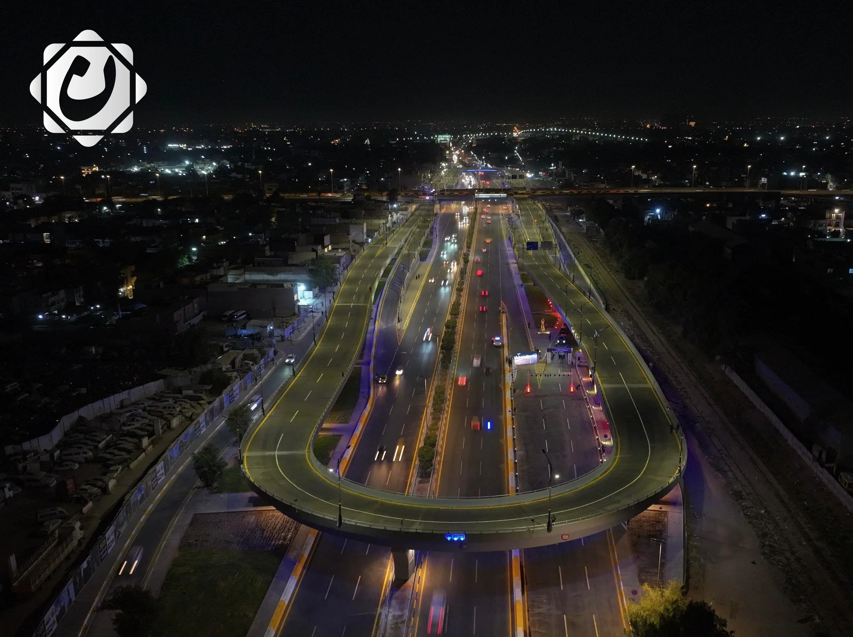 افتتاح مجسّري الطوبجي الدوّارين في بغداد