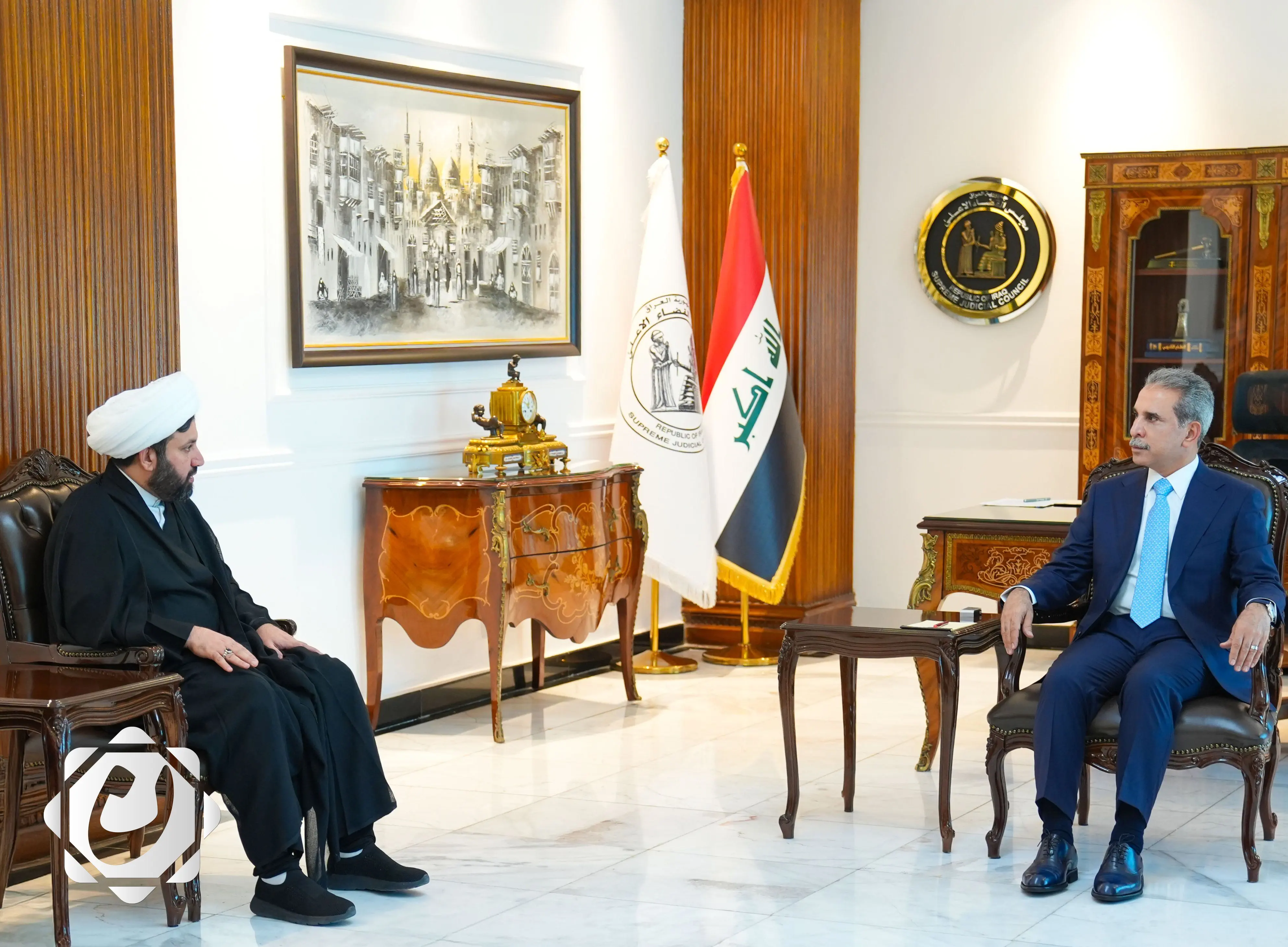 القاضي زيدان يثمن جهود هيئة الحج ويهنئها بفوزها بجائزة لبيتم الكبرى