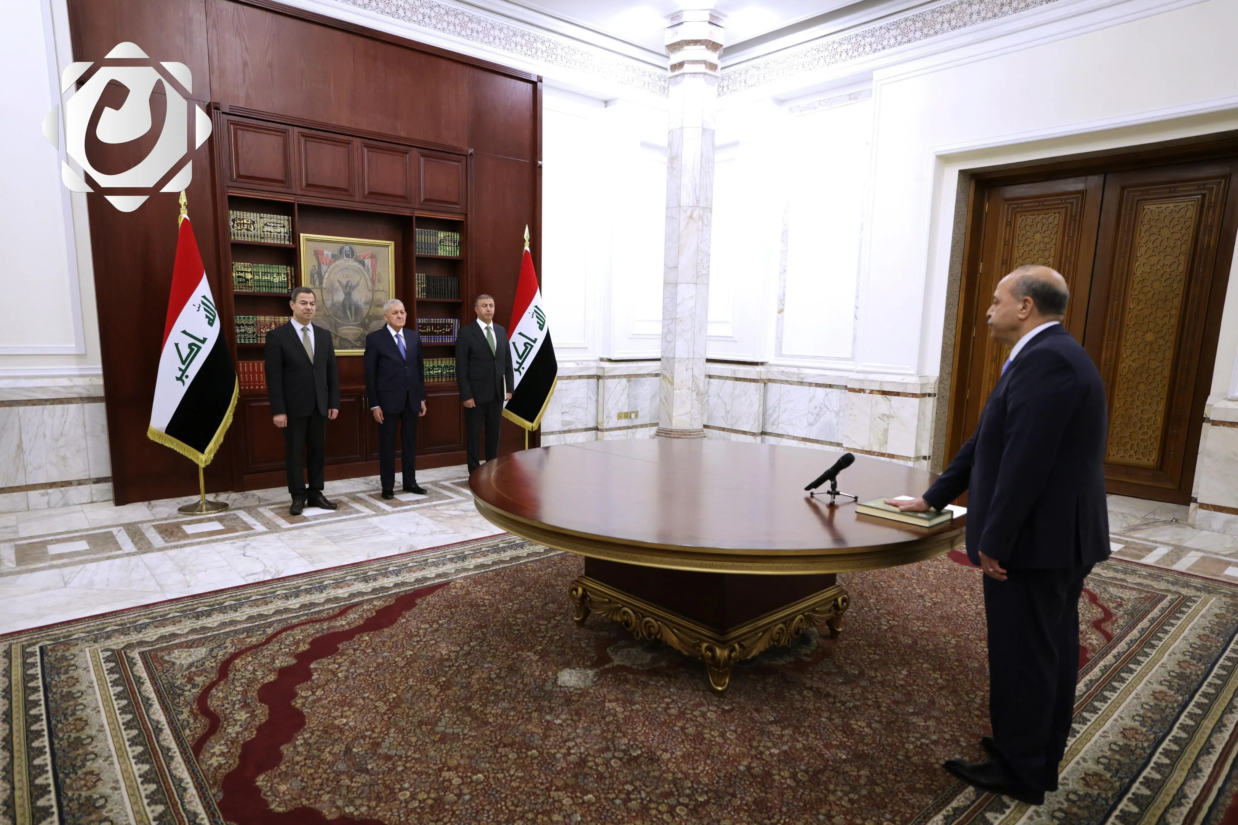 رئيس المحكمة الاتحادية يؤدي اليمين الدستورية أمام رئيس الجمهورية