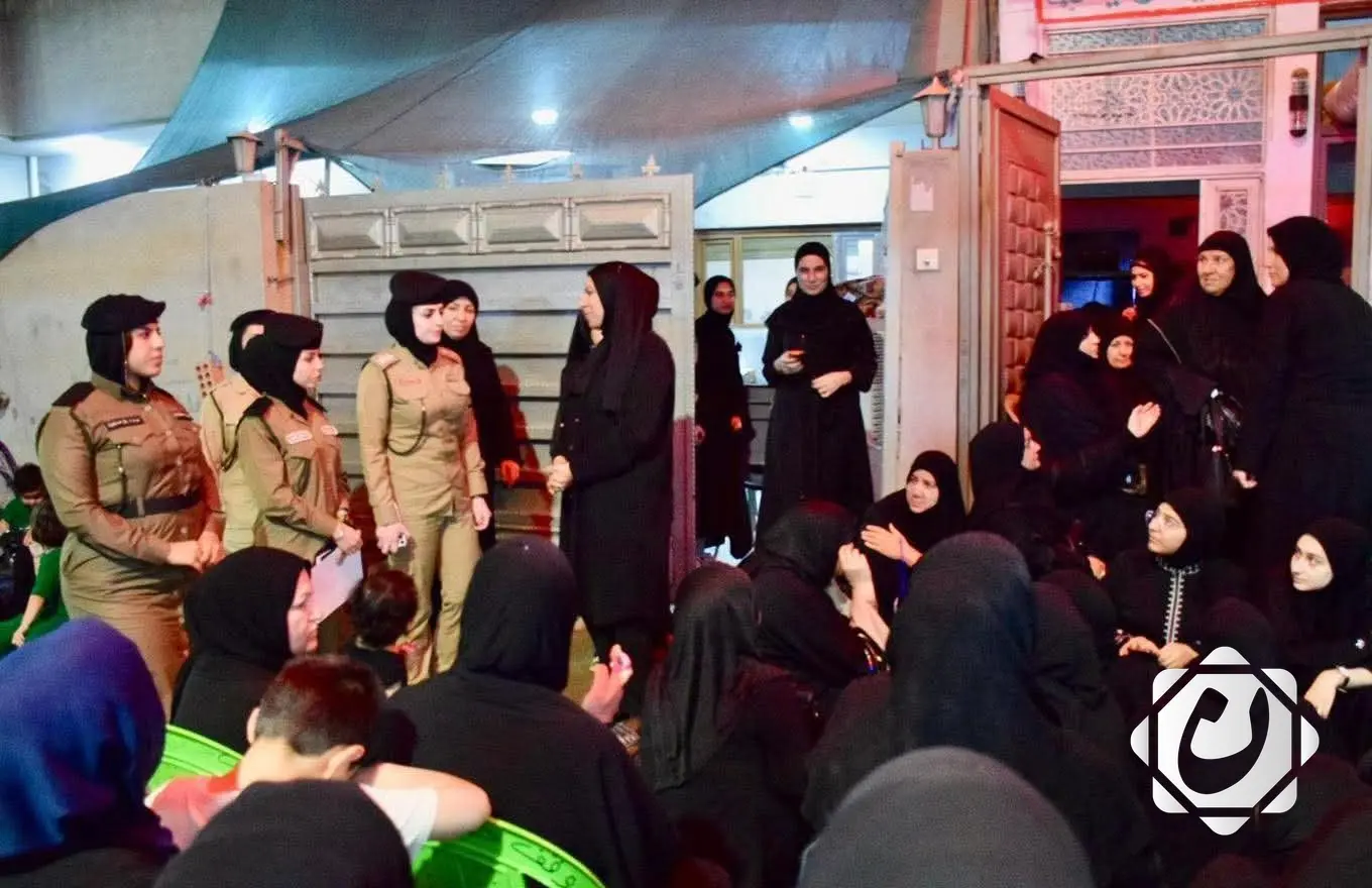 مشاركة نسائية فعالة في تأمين مراسم عاشوراء بكركوك