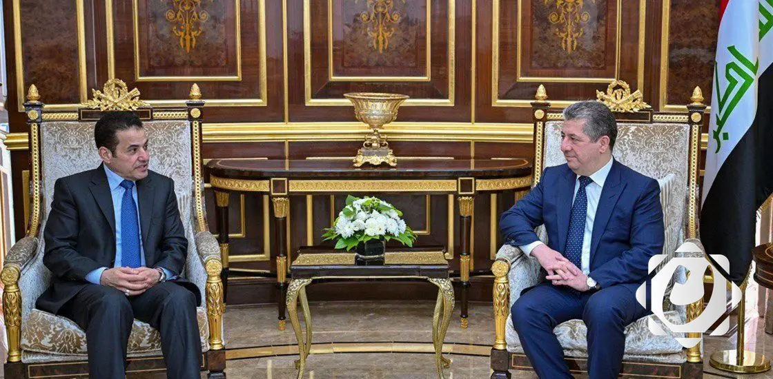 بارزاني والأعرجي يؤكدان أهمية تعزيز التعاون لحفظ الأمن والاستقرار