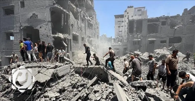 استشهاد 10 مواطنين وإصابة العشرات جراء قصف الاحتلال على غزة وخان يونس