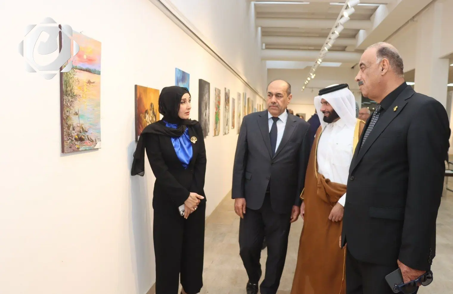 المعرض الشخصي للفنانة اللبنانية يسرى الحبحاب يُقام في بغداد