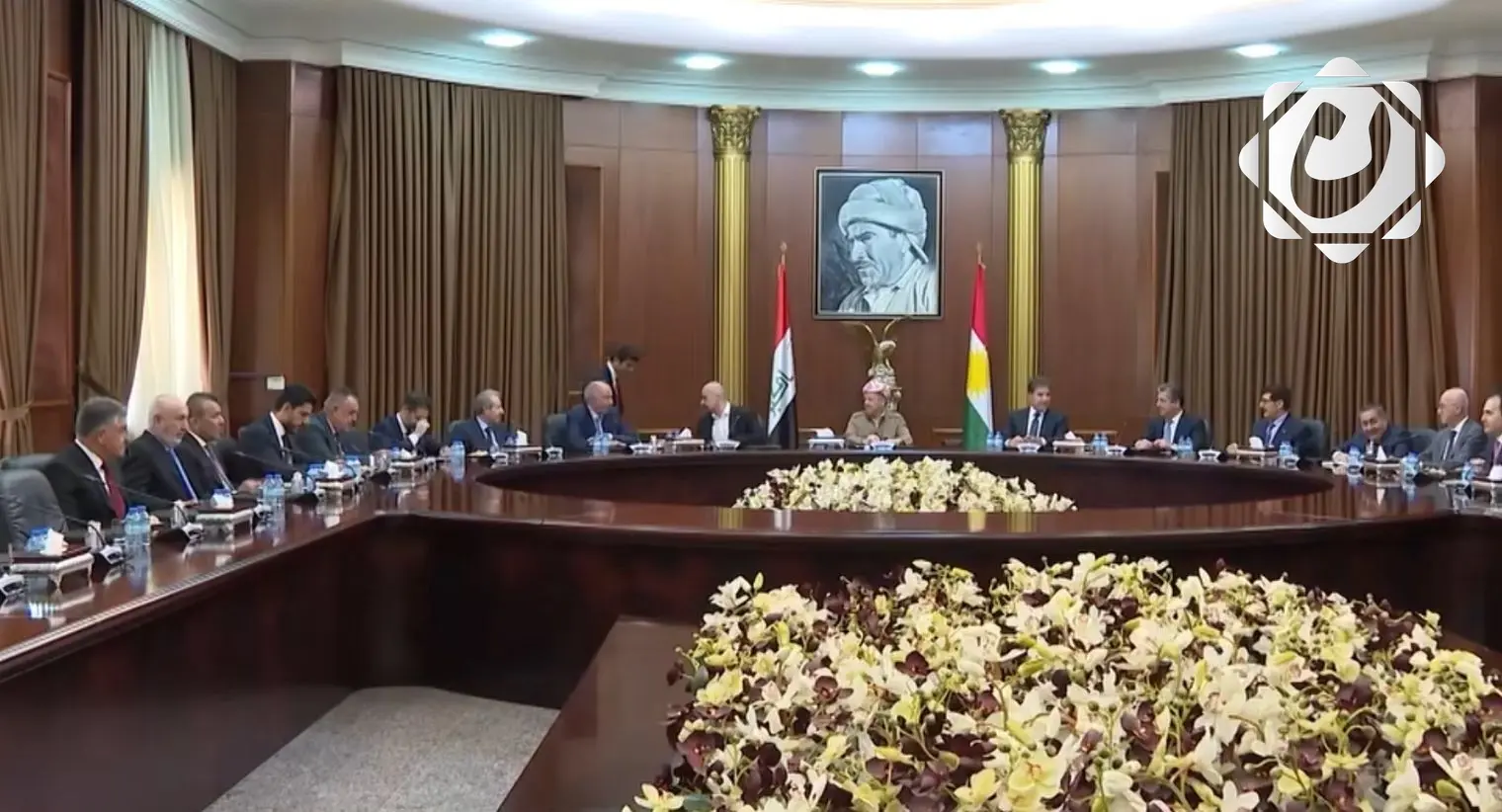 الحزبان الديمقراطي والاتحاد الوطني يؤكدان أهمية الحوار والتفاهم