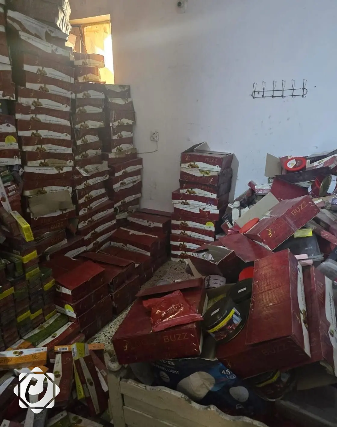 وزارة التخطيط تضبط كميات كبيرة من المعسل منتهي الصلاحية في بغداد