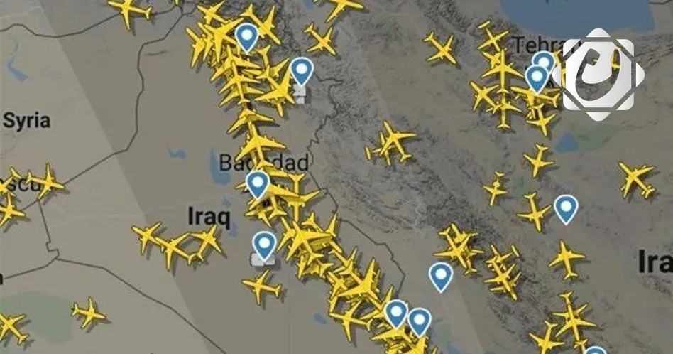 ارتفاع عدد الطائرات العابرة للأجواء العراقية إلى أكثر من 750 يومياً