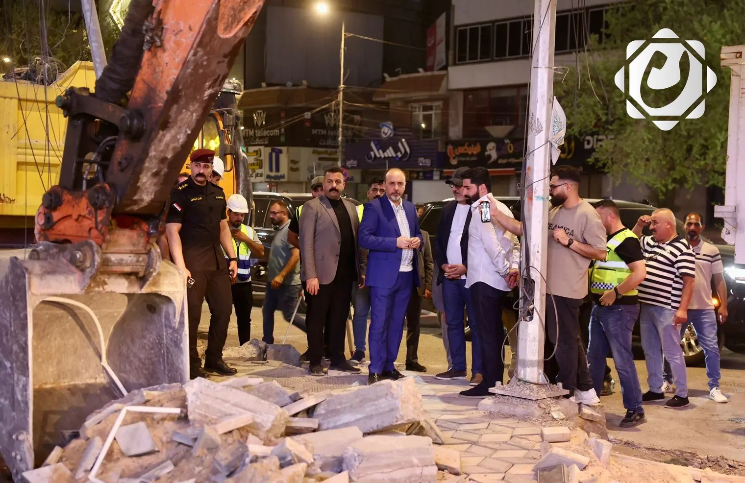 أمين بغداد يعلن بدء حملة إعادة إعمار شارع الربيعي وتحويله إلى نموذج متفرد