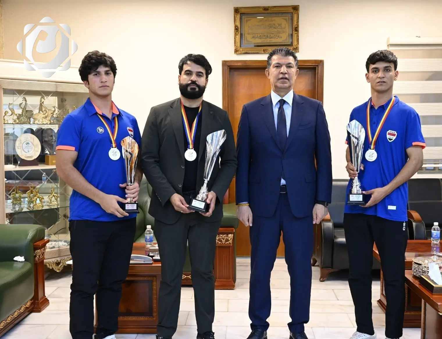 رئيس شبكة الإعلام يشيد بإنجاز منتخب شباب العراق في تنس كرة القدم