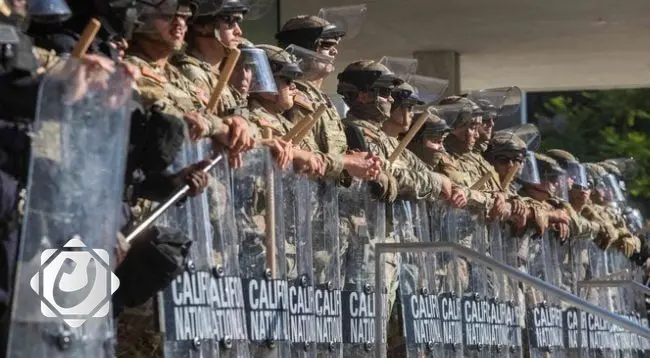 البنتاغون يقرر سحب نصف عناصر الحرس الوطني من لوس أنجليس