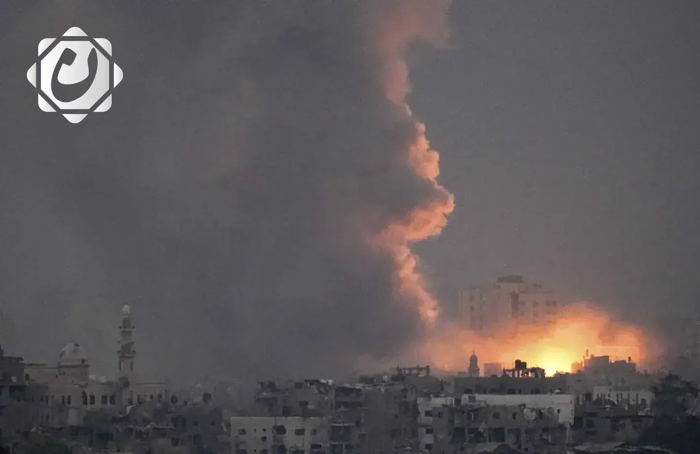 استهداف طيران الاحتلال الإسرائيلي لمحيط مدينة قطنا بريف دمشق