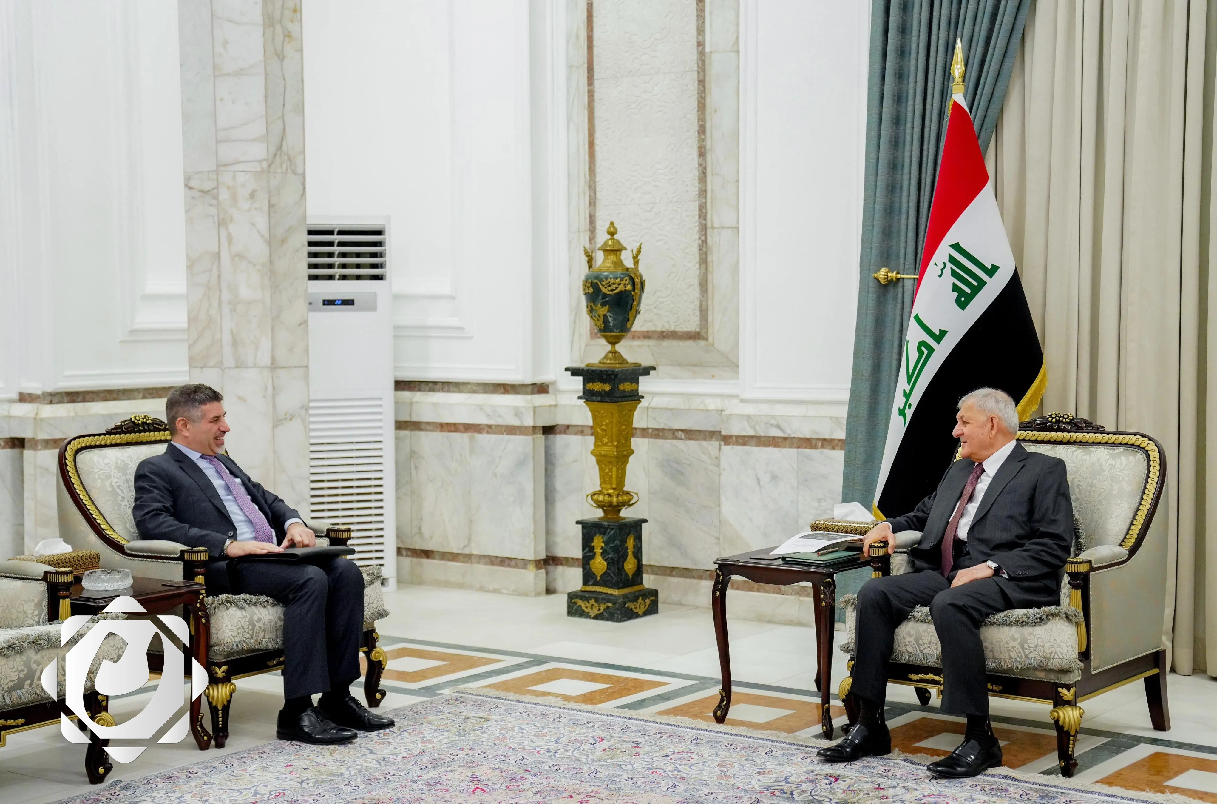رئيس الجمهورية يؤكد أهمية تطوير العلاقات مع الولايات المتحدة لحفظ سيادة العراق