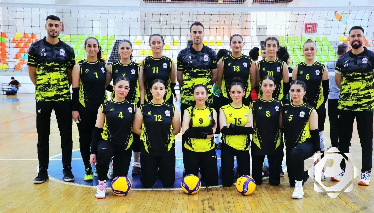 فريق قره قوش يتأهل إلى الأدوار النهائية لدوري السيدات في كرة الطائرة