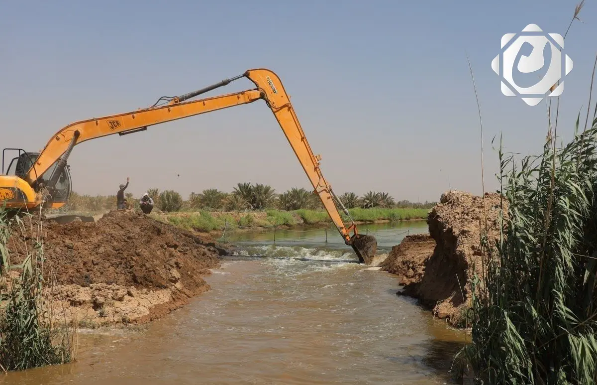 إزالة أكثر من 700 بحيرة متجاوزة على الحصص المائية شمال بغداد