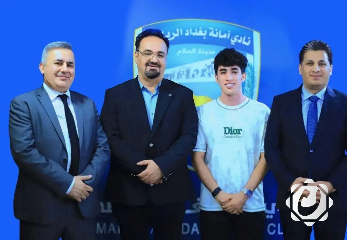 أمانة بغداد يتعاقد مع زيدان عبد الجبار من القوة الجوية