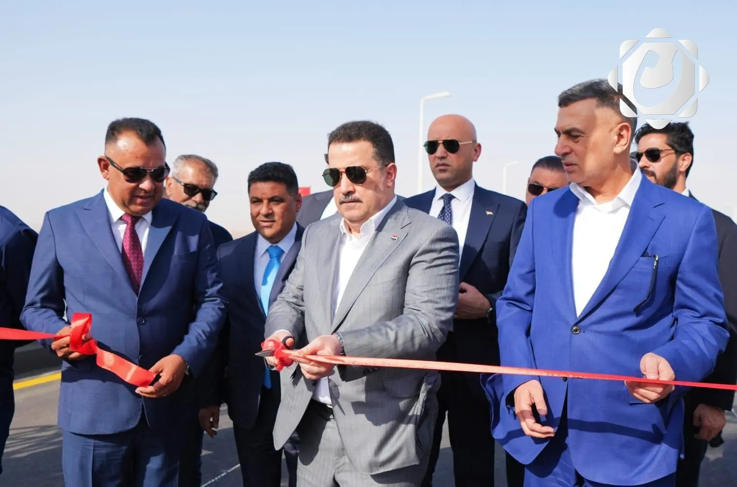 افتتاح الجسر المعلق في محافظة البصرة