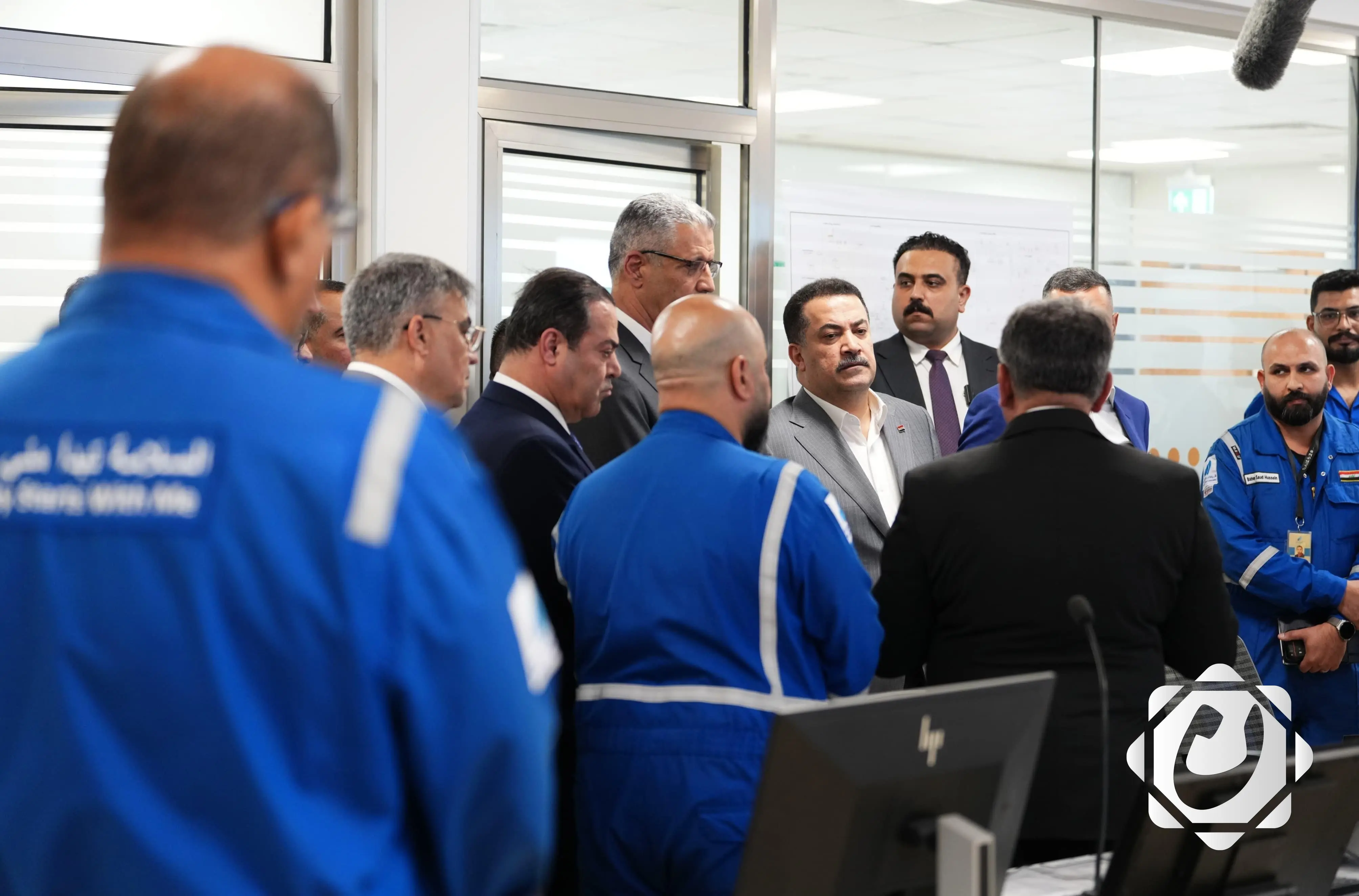 رئيس الوزراء يفتتح وحدة الغاز الجاف في معمل البصرة