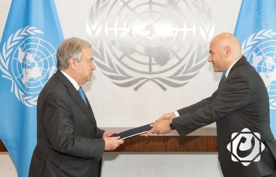 غوتيريش يستقبل أوراق اعتماد المندوب الدائم للعراق في الأمم المتحدة