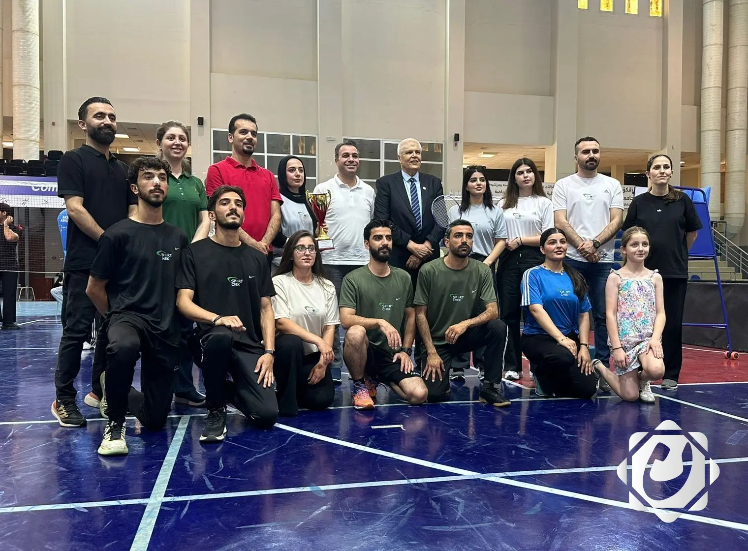 اختتام بطولة أندية العراق للريشة الطائرة في السليمانية