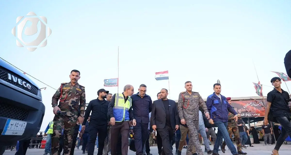 وزير الكهرباء يزور منفذ الشلامچة الحدودي استعدادًا لزيارة الأربعين