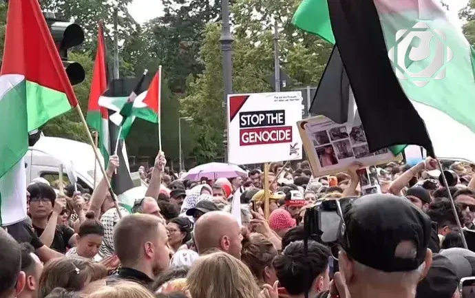 مظاهرات حاشدة في أوروبا رفضًا للعدوان على غزة وسياسة التجويع