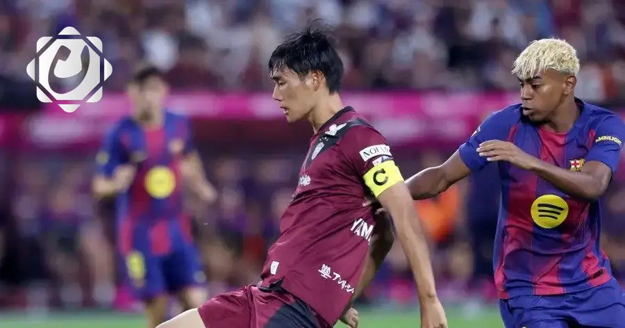 برشلونة يحقق فوزًا على فيسيل كوبي الياباني في مباراة تجريبية