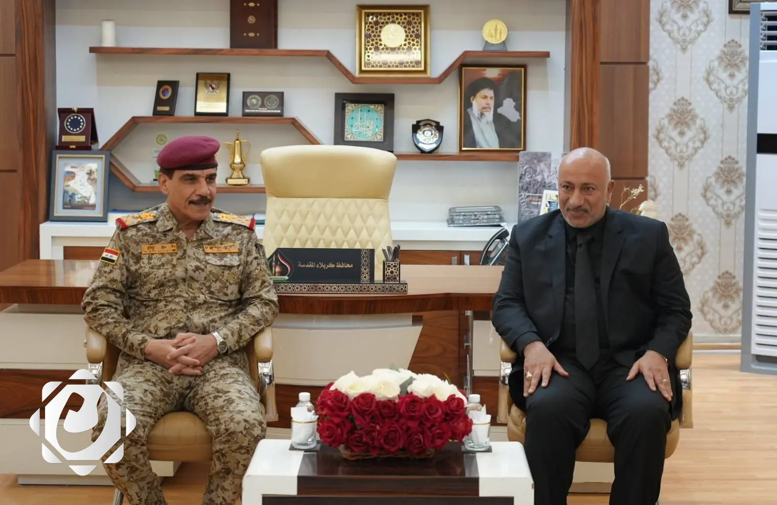 رئيس أركان الجيش يناقش الاستعدادات الأمنية للزيارة الأربعينية في كربلاء