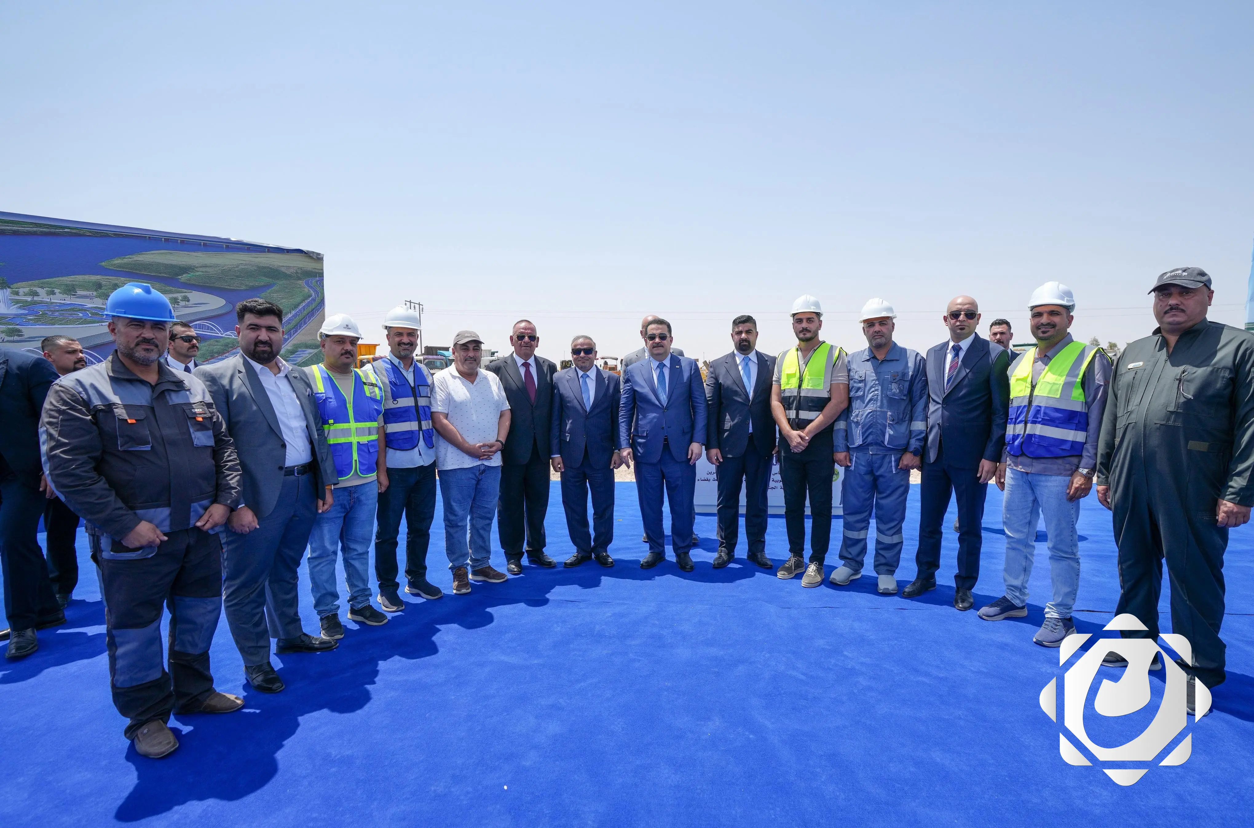 رئيس الوزراء يطلق الأعمال التنفيذية لمشروع الطريق الحولي (تكريت - الدور) بطول 50 كم