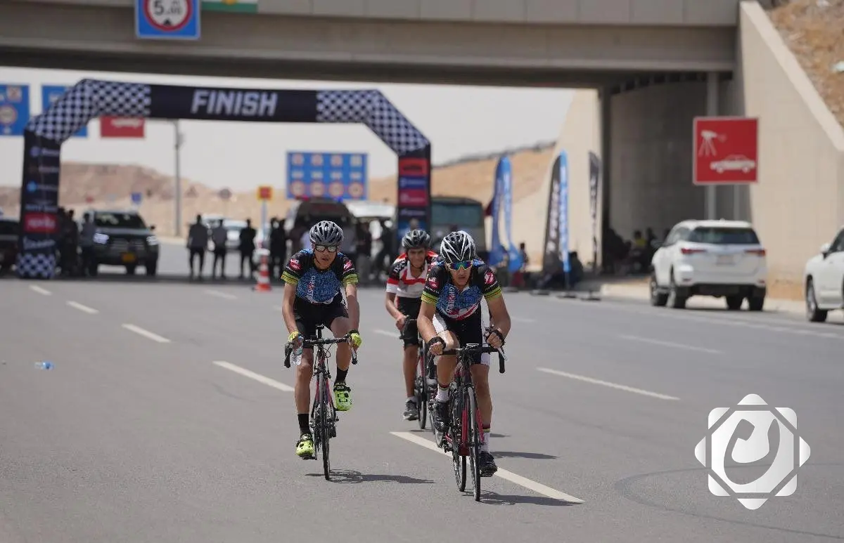 اختتام المرحلة الثالثة من دوري الدراجات في أربيل