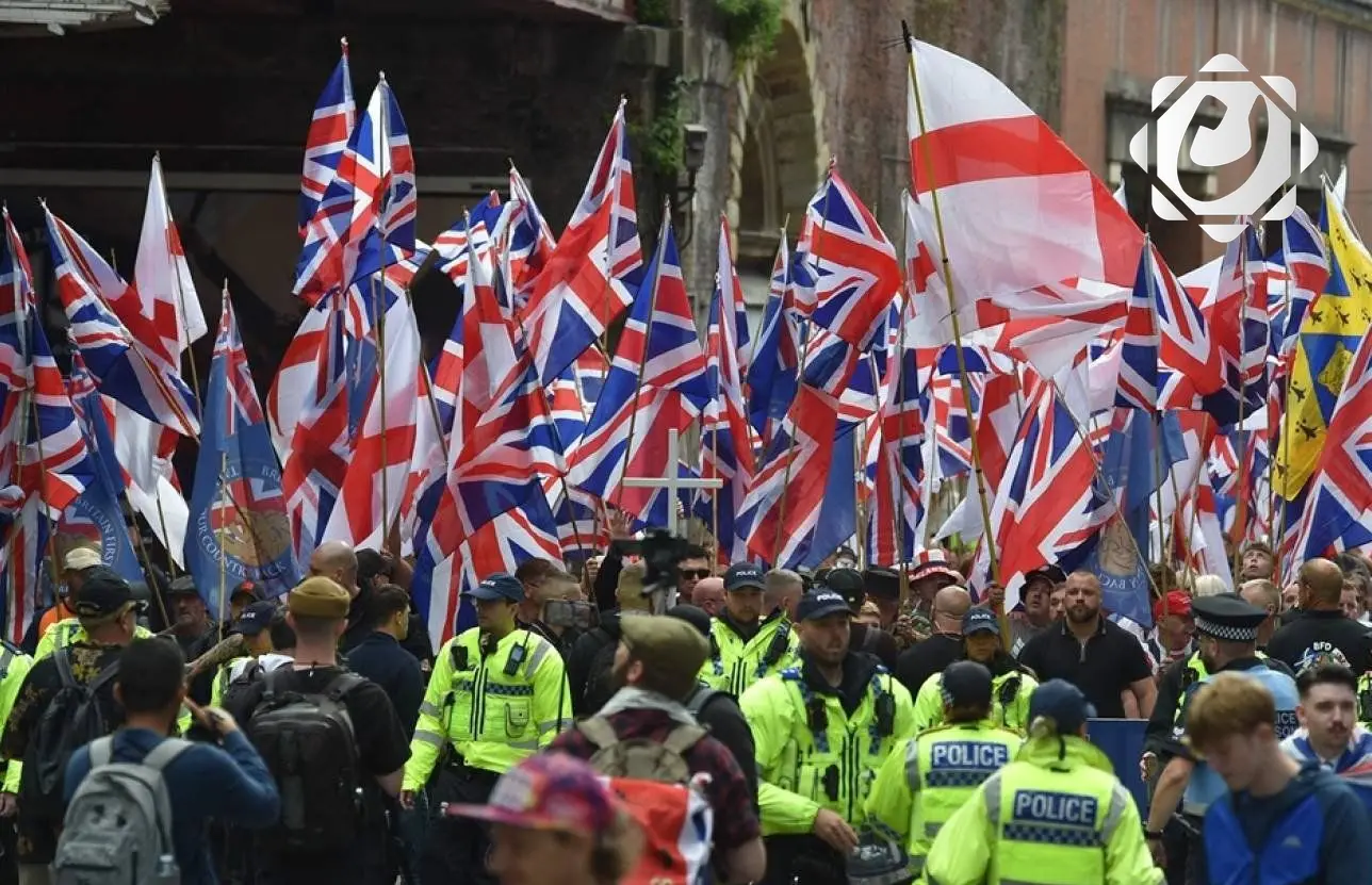 صدامات جديدة خلال احتجاجات مناهضة للهجرة في بريطانيا
