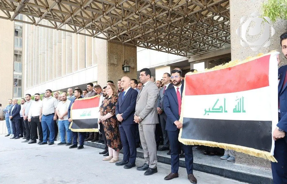 وزارة التعليم العالي تنظم وقفة صمت في اليوم الوطني للإبادة الجماعية للإيزيديين