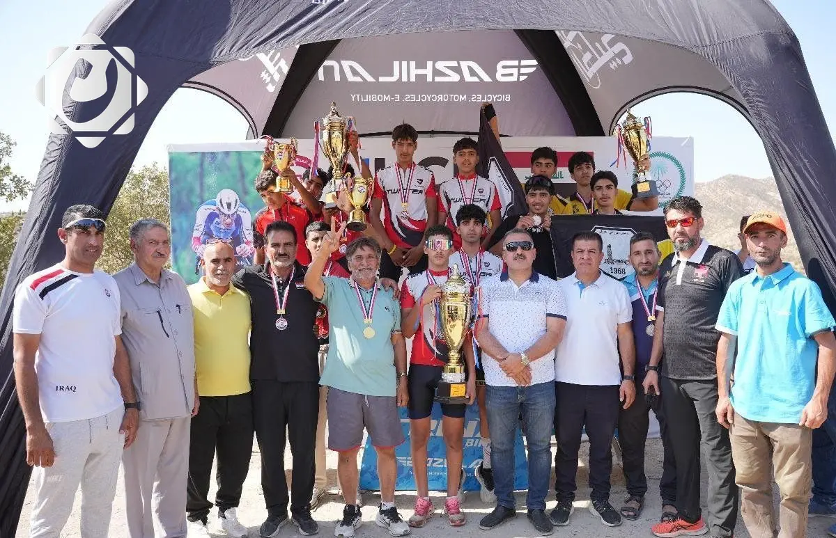 فريق الصناعة يتصدر دوري أندية العراق للدراجات في النهائي