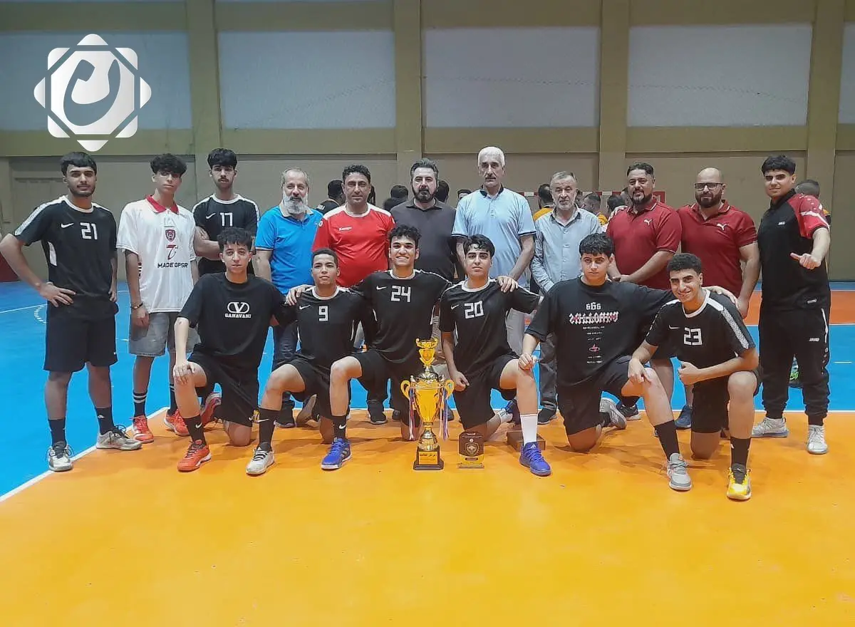 فريق كويه يتوج بطلاً للدوري الممتاز بكرة اليد