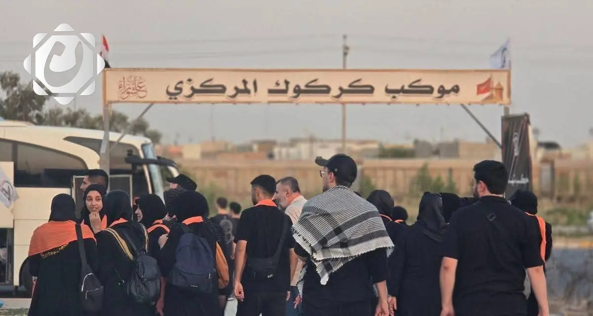 خطة تأمين زائري الأربعينية الوافدين من كردستان في كركوك