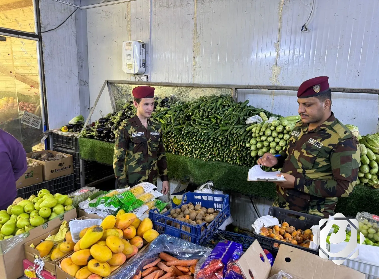 حملة أمنية لمراقبة الأسعار في أسواق صلاح الدين