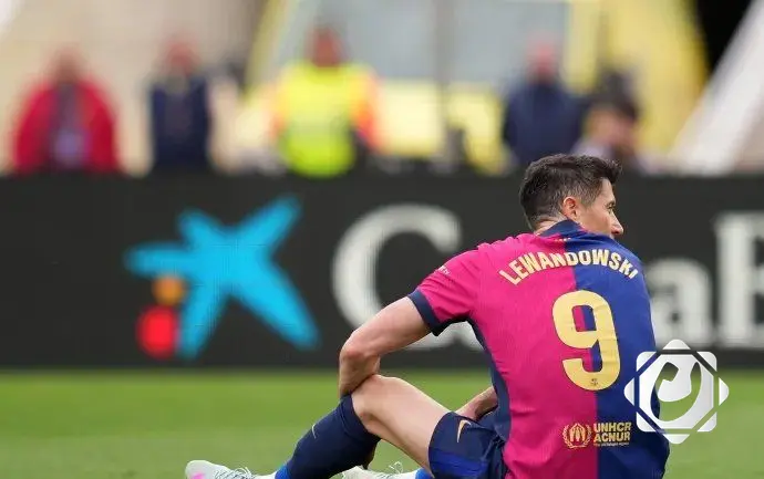 إصابة ليفاندوفسكي تبعده عن برشلونة لثلاثة أسابيع