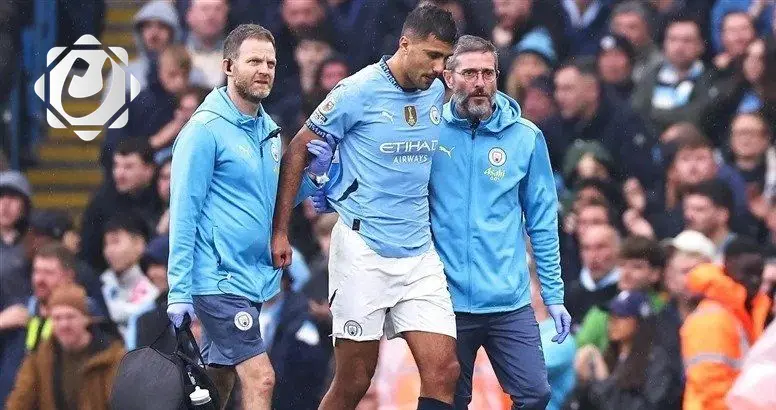 مانشستر سيتي يفقد خدمات رودري مجددًا قبل انطلاق الموسم