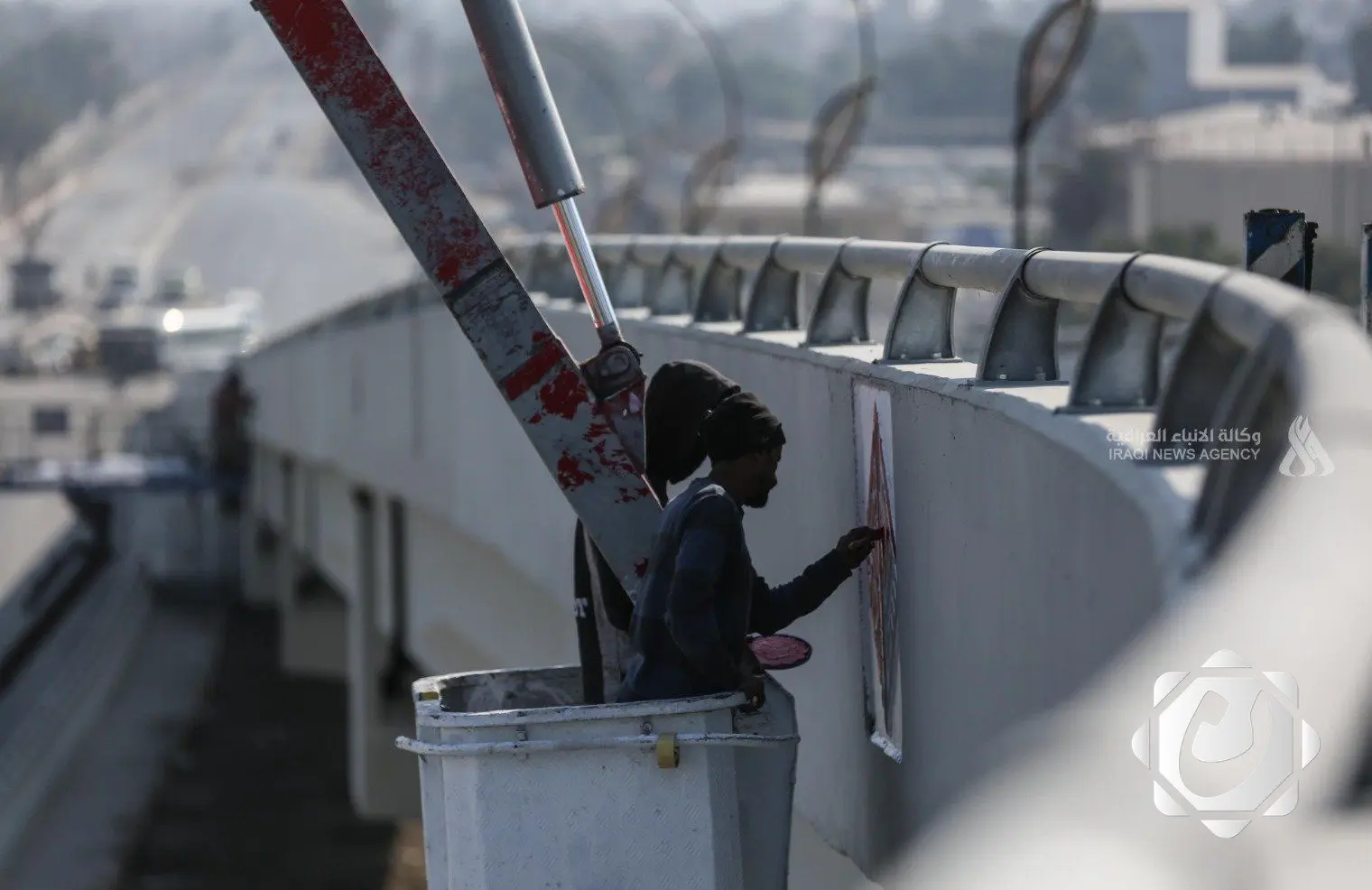 مشروع جسر الكريعات يفتح محوراً جديداً للنقل بين محمد القاسم والكاظمية